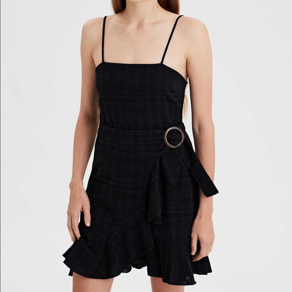 American Eagle Wrap Front Dress